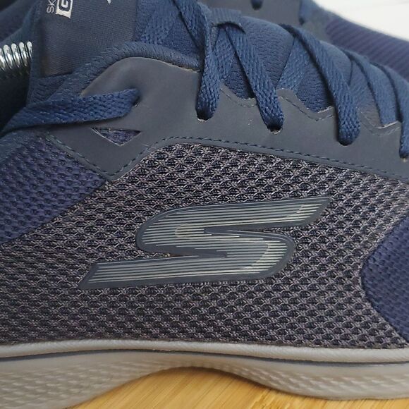 Skechers Go Walk 4  Mens Size 12 Shoes Blue and Grey Comfort Walking Sneakers main image 12